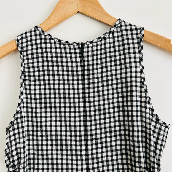 Zara Kids Gingham Wide Leg Jumpsuit - Picture 7 of 8